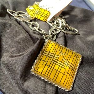 New Necklace earring set pyramid necklace